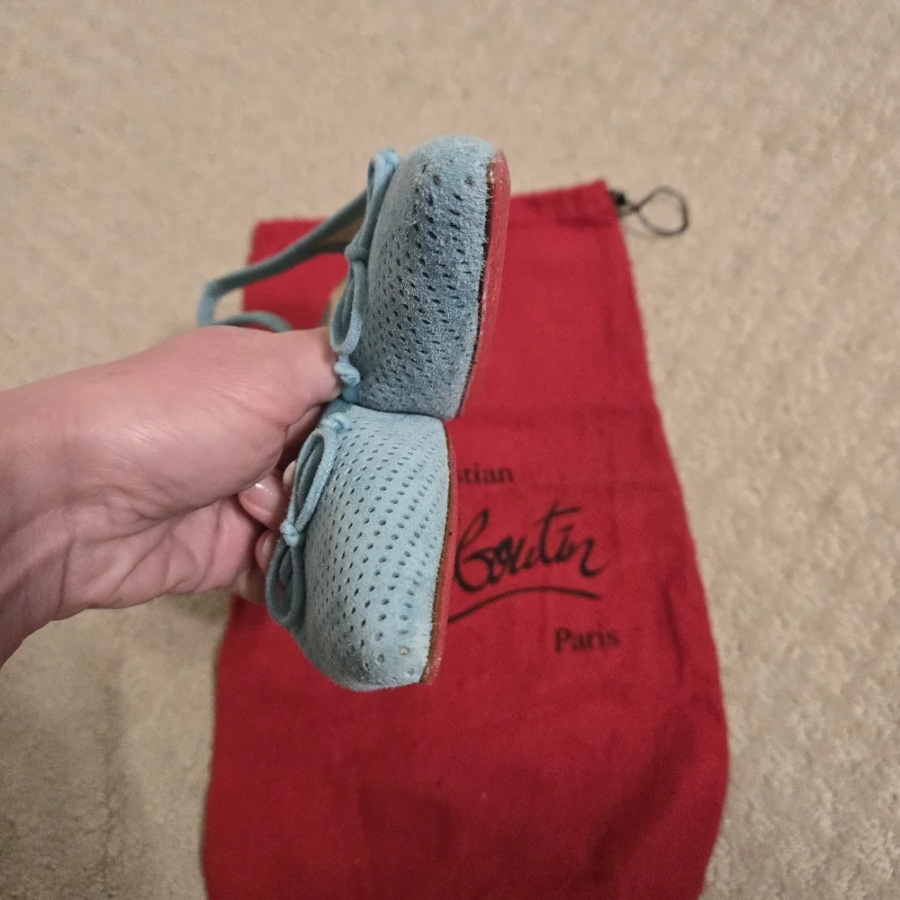 Christian Louboutin Hall Sling Shoes - Picture 10 of 11